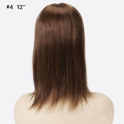 Natural Hair Topper – Seamless Crown Coverage for Thinning Hair & Instant Volume Booster