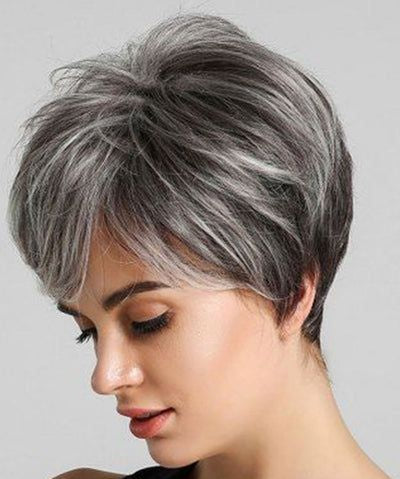 Seamless Pixie Cut Hair Topper — Volumizing Crown Hairpiece