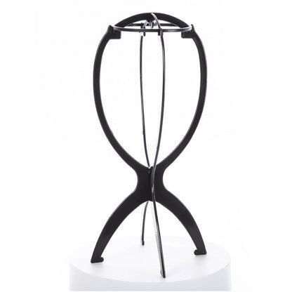 1PC Colorful Ajustable Wig Stands Plastic Hat Display 17x34Cm Portable Folding Wig Stand