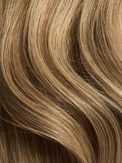 100% Human Hair Halo Extensions - Bronde Balayage