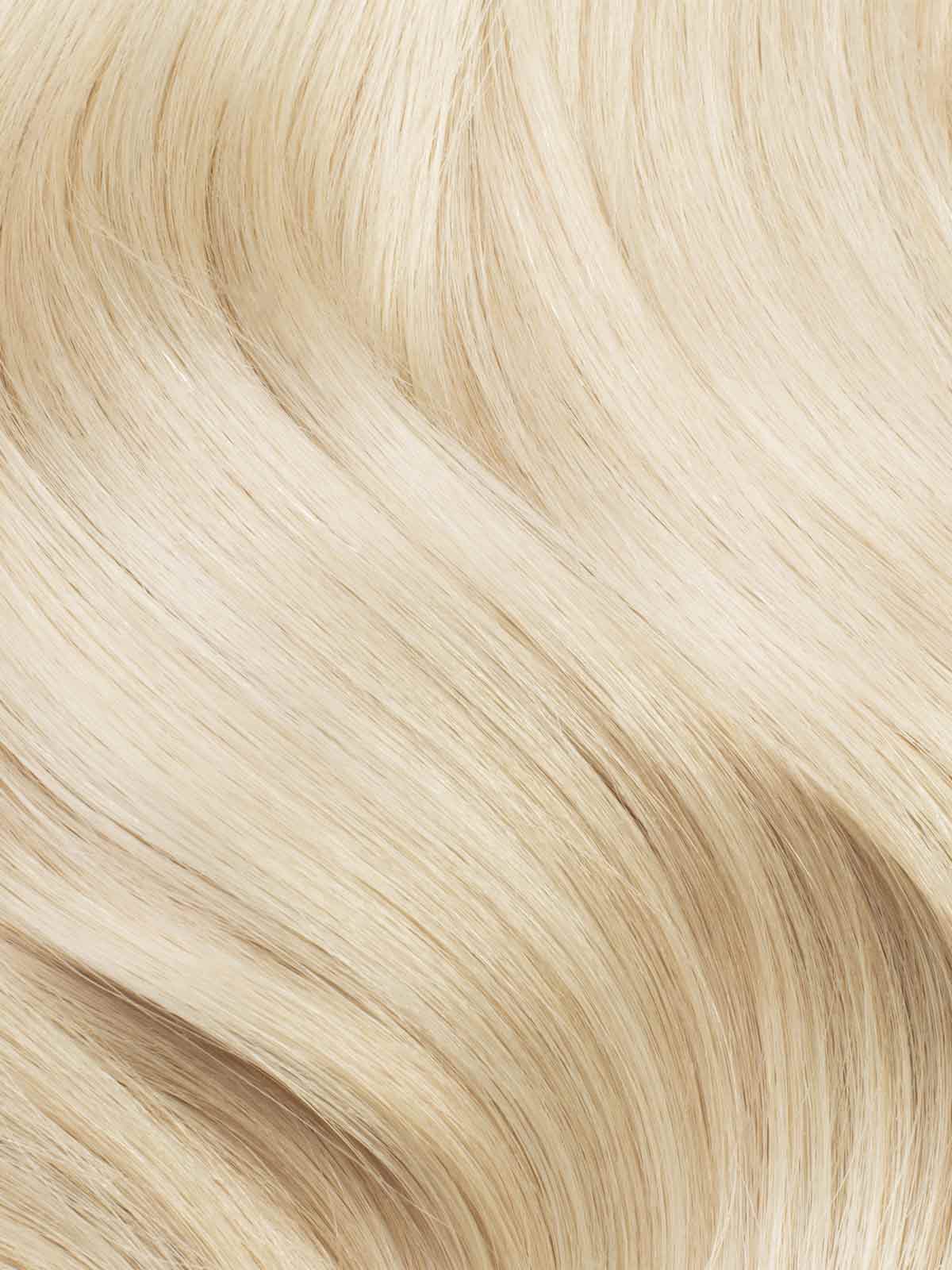100% Human Hair Sew In Extensions Machine Weft Color #1