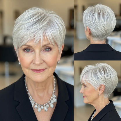 Best-Selling Pixie Cut Hair Topper — Perfect for Thinning Hair!