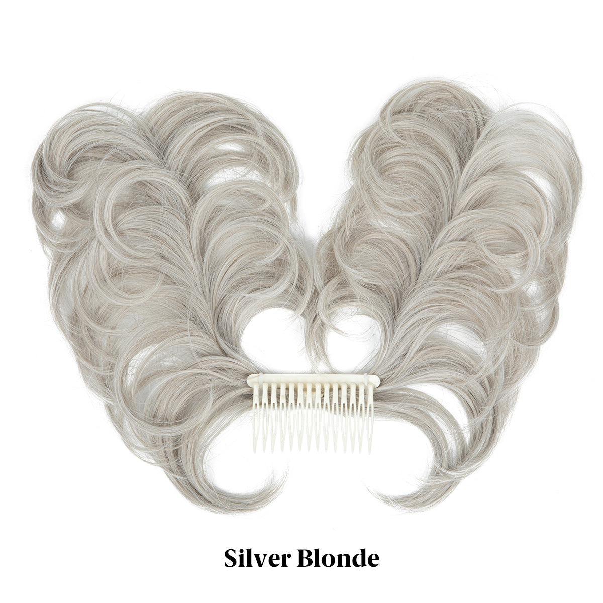 Effortless Elegance Side Comb Clip in Hair Bun Messy Bun Adjustable Styles