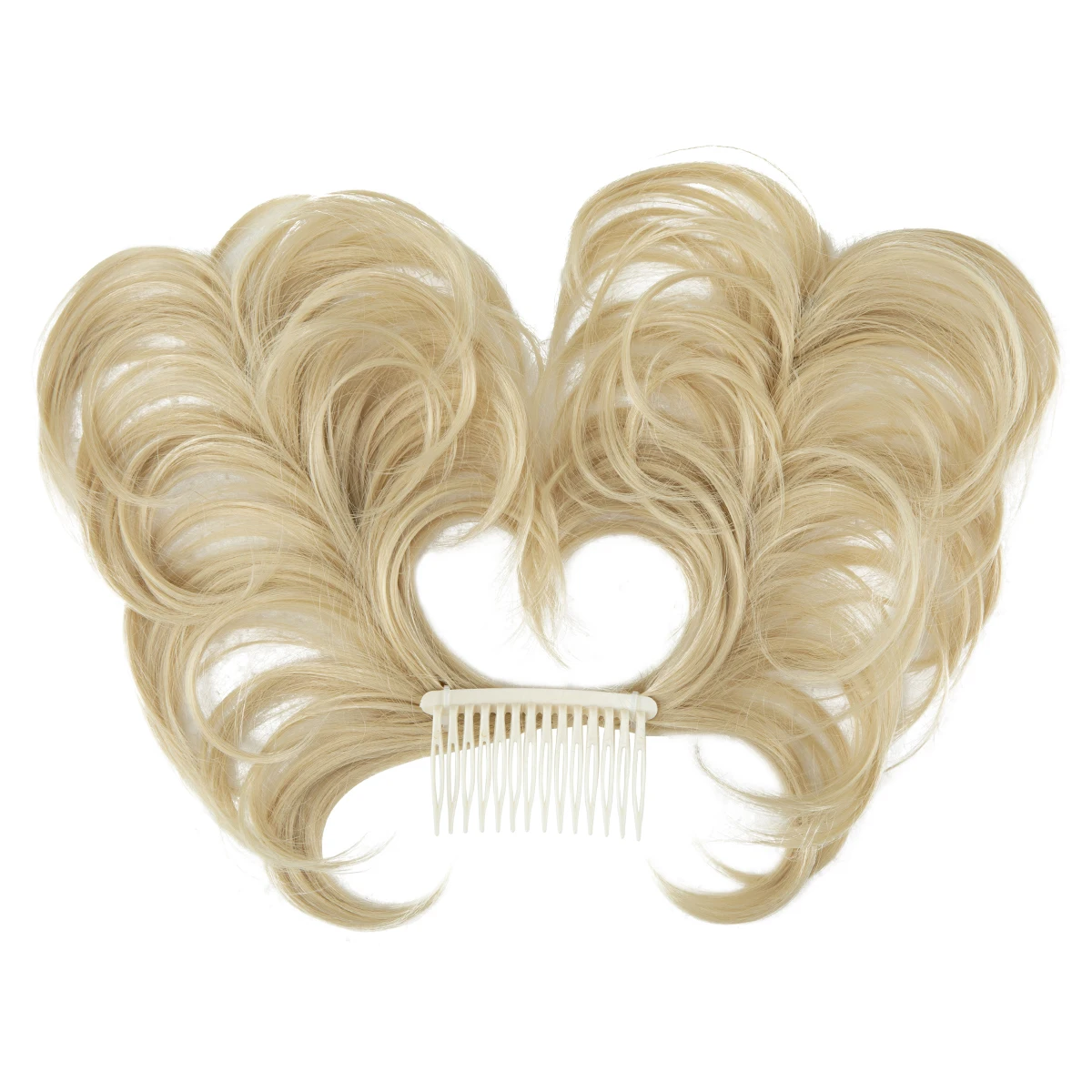 Effortless Elegance Side Comb Clip in Hair Bun Messy Bun Adjustable Styles
