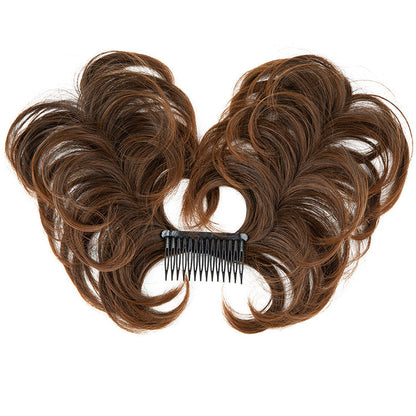 Effortless Elegance Side Comb Clip in Hair Bun Messy Bun Adjustable Styles