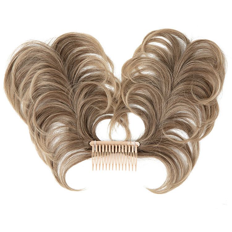 Effortless Elegance Side Comb Clip in Hair Bun Messy Bun Adjustable Styles