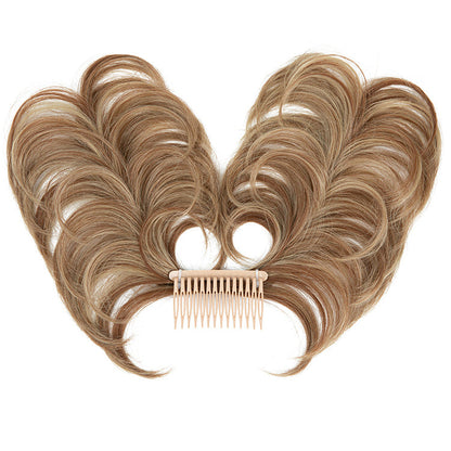 Effortless Elegance Side Comb Clip in Hair Bun Messy Bun Adjustable Styles