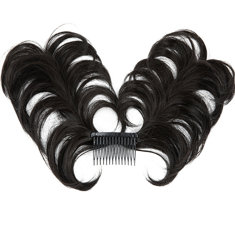 Effortless Elegance Side Comb Clip in Hair Bun Messy Bun Adjustable Styles