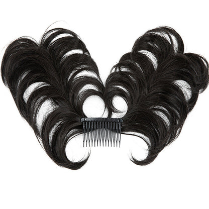 Effortless Elegance Side Comb Clip in Hair Bun Messy Bun Adjustable Styles