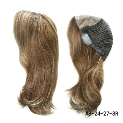 12.5 Inches Silk Top Wig Straight Women Remy Human Hair Wigs