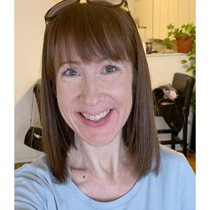 Straight Natural Hair Topper with Bangs For Women High quality Hairstyle clips in own hair blends perfectly