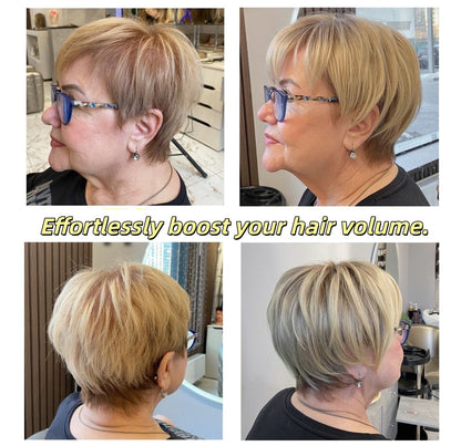 Best-Selling Pixie Cut Hair Topper — Perfect for Thinning Hair!