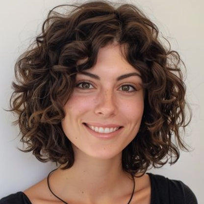 High&Quality Curly Hair Toppers for Women with Thinning Hair ,Change your hairstyle in a minute