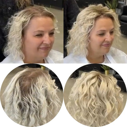 Breathable Curly Hair Topper - Summer Women's Fashion