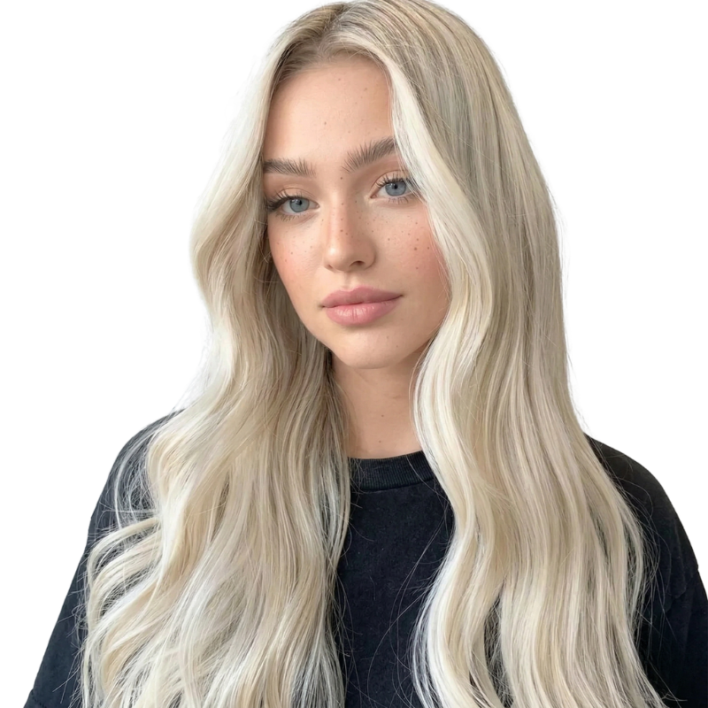 I Tip-  Human Hair I Tip Hair Extensions Blonde (#613)