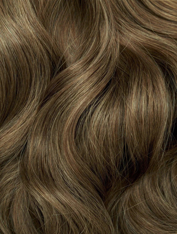 100% Human Hair Sew In Extensions Machine Weft Color #1