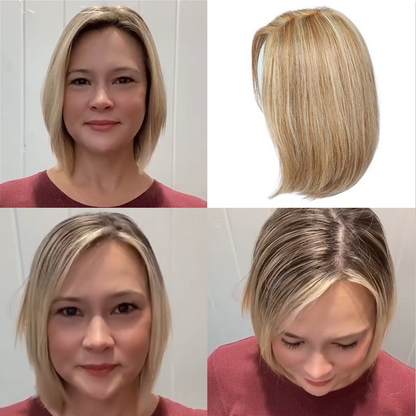Add Volume & Coverage Effortlessly with Nbelle Straight Hair Topper