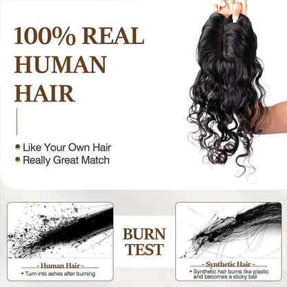 Sohaila Sarbaz--Premium Curly Mono Base Hair Toppers Human Hair for Women VIVACROWN