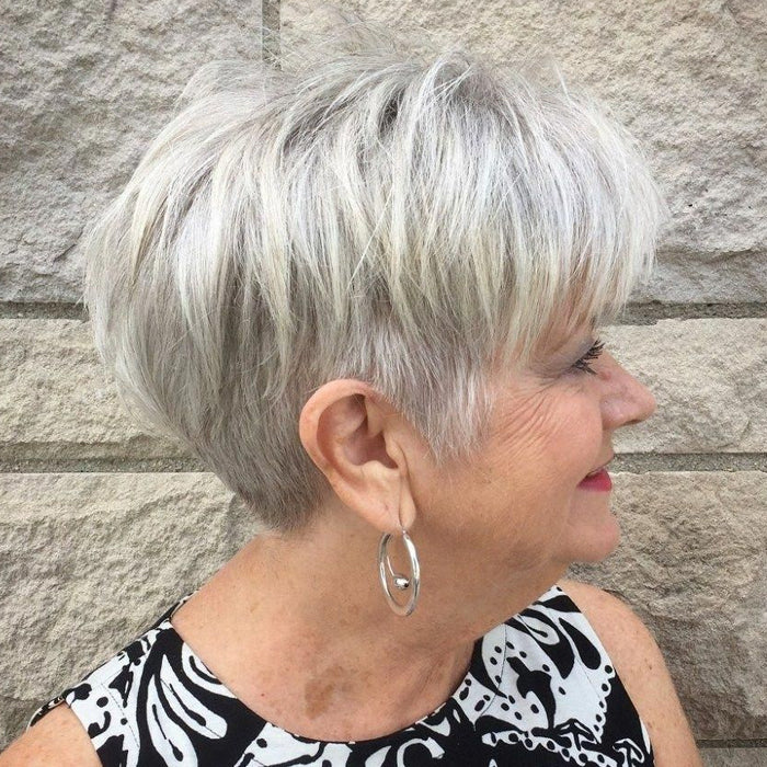 Summer Breathable Short Hair Topper for Thinning Hair