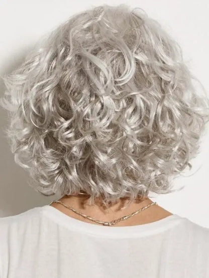2025 New Curly Hair Toppers for Women with Thinning Hair-Cover Grays, Boost Volume - VIVACROWN