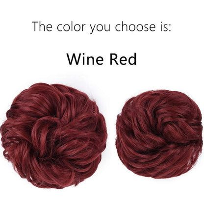 Messy Bun Hair Scrunchies Extensions Hair Piece for Women