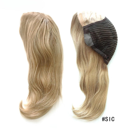 12.5 Inches Silk Top Wig Straight Women Remy Human Hair Wigs