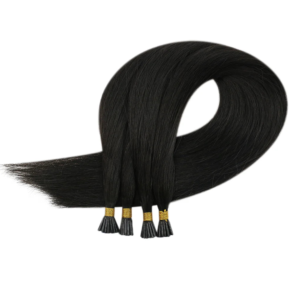 I Tip-  Human Hair Extensions Double Drawn For Thin Hair