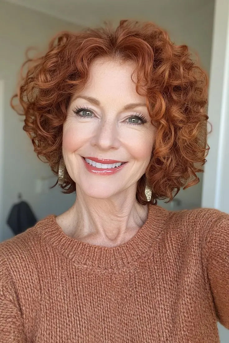 2025 New Curly Hair Toppers for Women with Thinning Hair-Cover Grays, Boost Volume - VIVACROWN