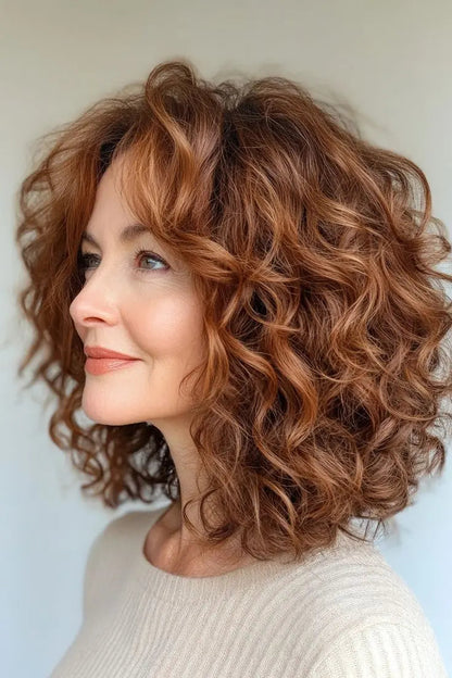 2025 New Curly Hair Toppers for Women with Thinning Hair-Cover Grays, Boost Volume - VIVACROWN