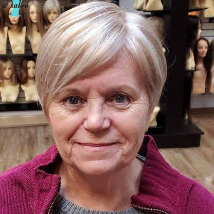 2025 Upgrade Version Short Wiglets Hair Pieces for Women with Thinning and Fine Hair
