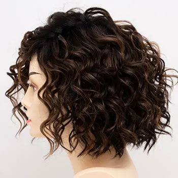 Sohaila Sarbaz--Premium Curly Mono Base Hair Toppers Human Hair for Women VIVACROWN