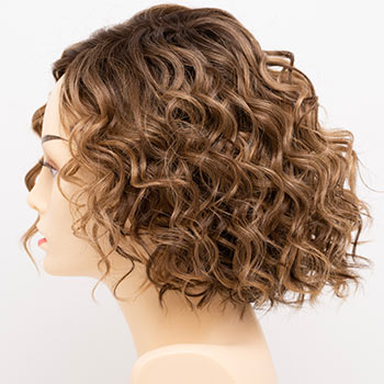 Short Fluffy Curly Clip in Hair Topper for Women