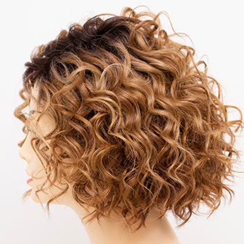 Premium Mono Base Curly Human Hair Toppers for Women