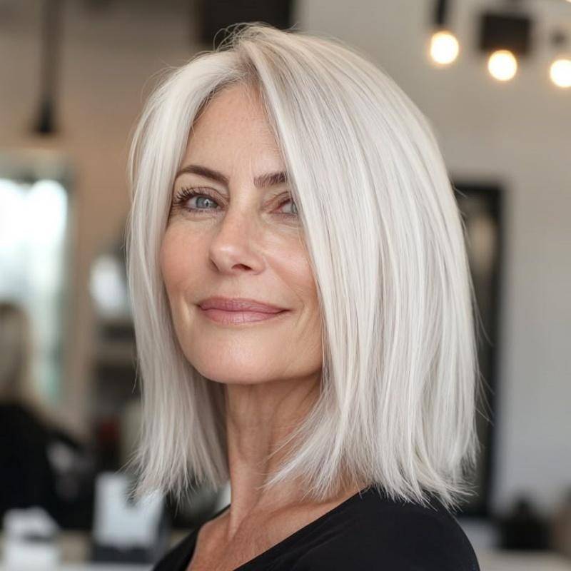 Premium Straight Hair Topper For Women With Thinning Hair-Add Instant Volume And Coverage