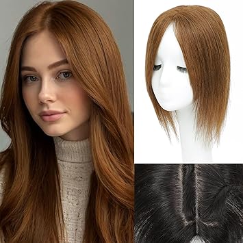Best Natural Straight Hair Topper For Women With Thinning Hair