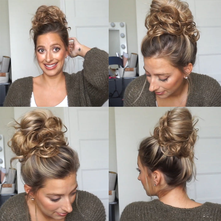 Messy Bun Hair Scrunchies Extensions Hair Piece for Women