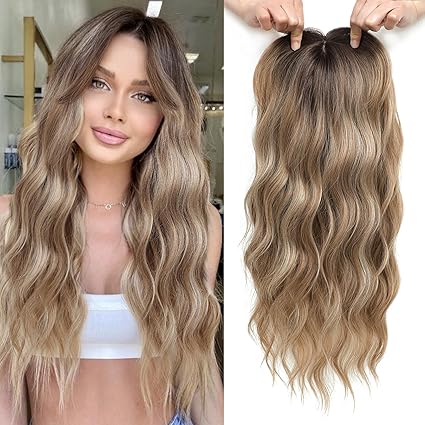 Premium Wavy Hair Topper for Thinning Hair – Natural Looking Voluminous Human Hair