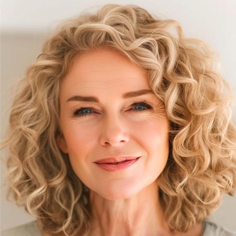 Luxury Curly Hair Toppers for Women with Thinning Hair