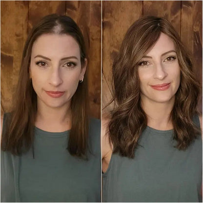Premium Wavy Hair Topper for Women-Instant Confidence Boost！ - VIVACROWN