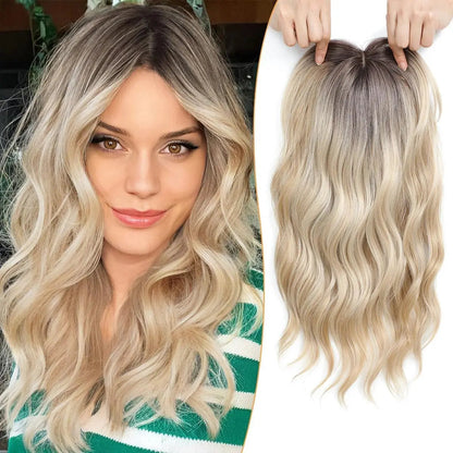 Premium Wavy Hair Topper for Women-Instant Confidence Boost！ - VIVACROWN