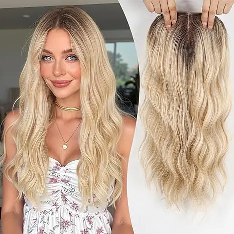 Premium Wavy Hair Topper for Women-Instant Confidence Boost！ - VIVACROWN