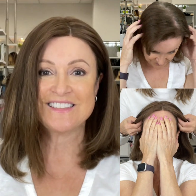 🔥2025 Hot Sale Natual Straight Hair Topper for Women