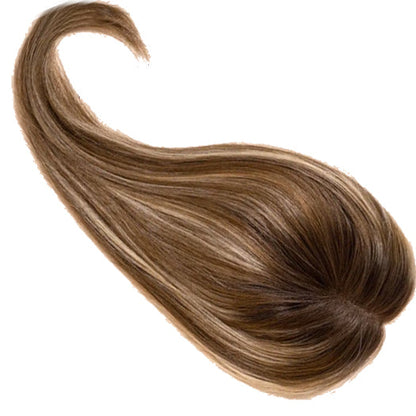 14" Rooted Light Blonde Premium Human Hair Topper Vivacrown