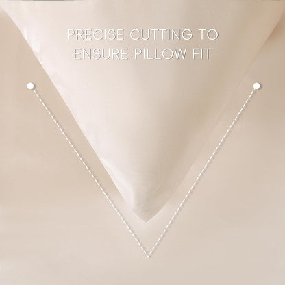 4 Piece Luxury Satin Bed Sheets Set with Pillowcases - Ultra Soft & Silky, Hypoallergenic