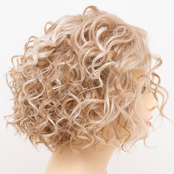Short Fluffy Curly Clip in Hair Topper for Women