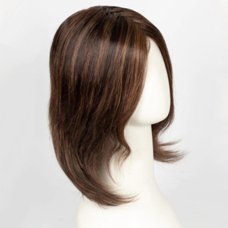 Straight Natural Hair Topper For Women High quality Hairstyle clips in own hair blends perfectly