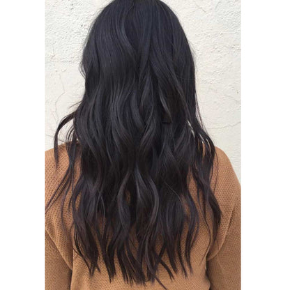 Hair Transformation with Beach Wavy Hair Toppers for Women