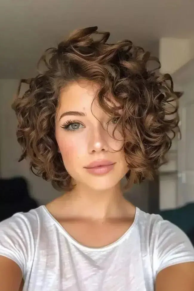 2025 New Curly Hair Toppers for Women with Thinning Hair-Cover Grays, Boost Volume - VIVACROWN