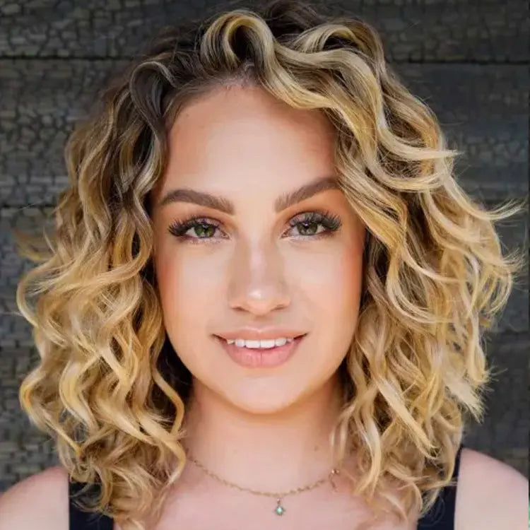 2025 New Curly Hair Toppers for Women with Thinning Hair-Cover Grays, Boost Volume - VIVACROWN