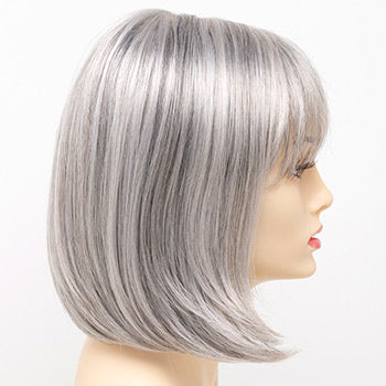 Unique Design Straight Human Hair with Bangs Hair Topper for Women